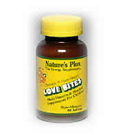 LOVE BITES CHILDREN'S CHEWABLE 180 180 ct from Natures Plus