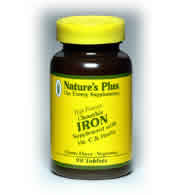 IRON 40 MG90 90 ct from Natures plus