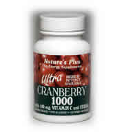 Natures Plus: ULTRA CRANBERRY 1000 MG  60 60 ct