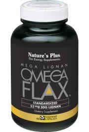 Natures Plus: Omega Flax Mega Lignan 60 Vcaps
