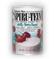 NUTTY BERRY BURST SPIRUTEIN SHAKE 2.4 LB ct from Natures Plus