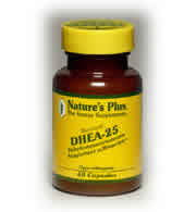 DHEA-25 With BIOPERINE 25MG 60 60 ct from Natures Plus
