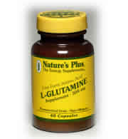 Natures Plus: L-GLUTAMINE 500 MG CAPS 60 0 ct
