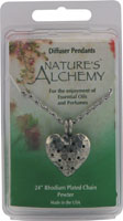 NATURE'S ALCHEMY: Heart Diffuser Necklace 1 pc