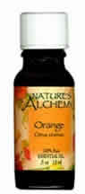 NATURE'S ALCHEMY: Pure Essential Oil Orange .5 oz
