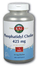 Kal: Phosphatidyl Choline 425mg 100 Sg