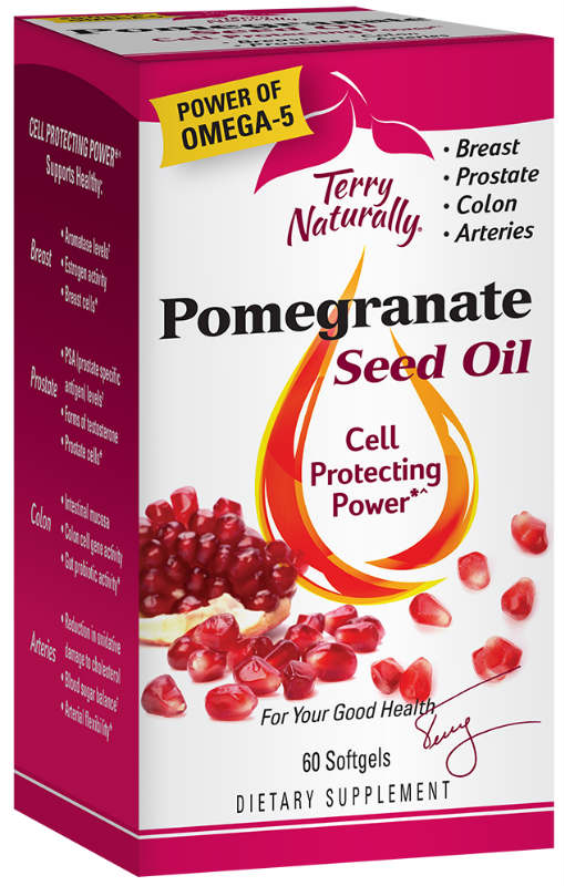 Europharma / Terry Naturally: Pomegranate Seed Oil Omega-5 60 Tabs