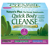 Natures Plus: Quick Body Cleanse 7-Day 3-stage kit