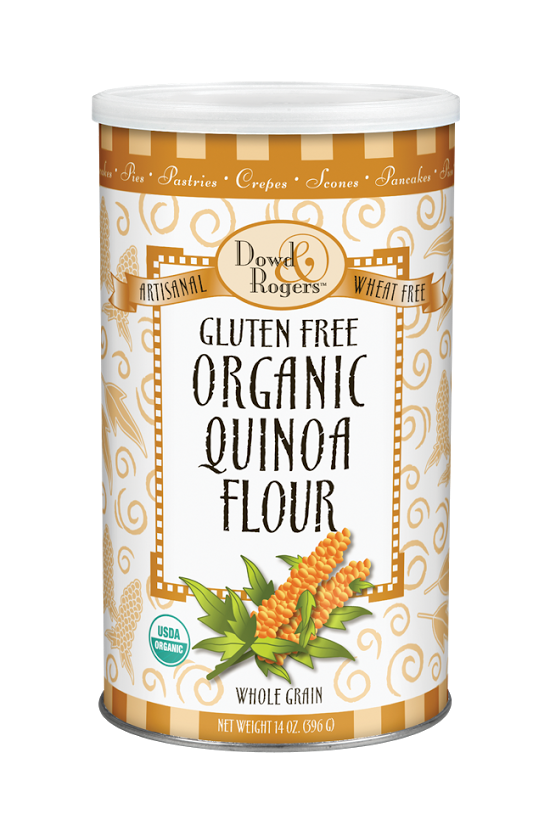Quinoa Organic Flour 14oz, 10.73ea from Dowd & rogers!