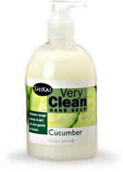 ShiKai: Very Clean Hand Soap Cucumber 12 oz