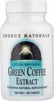 Source naturals - Green coffee extract 60 tabs