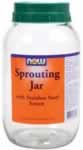 NOW - SPROUTING JARS 1/2 GAL 6/CASE