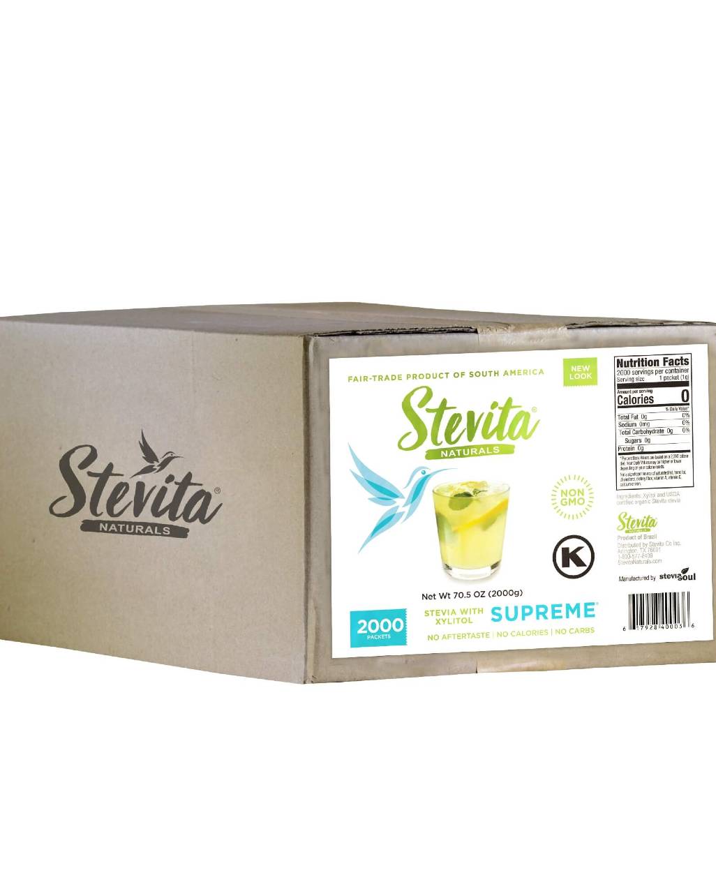 Stevia Supreme Packets With Xylitol