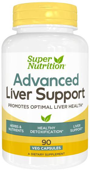 Super Nutrition: Advanced Liver Support 90 Veg Capsules