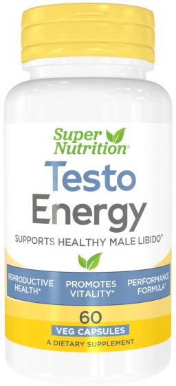Super Nutrition: Testo Energy 60 Veg Capsules