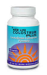 SYMBIOTICS: Colostrum Plus With BIO-Lipid Lactoferrin-Colostrum 120 caps