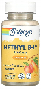 Solaray: Methyl B-12 Lozenge Mango Peach 60ct 2500mcg