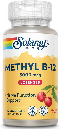 Solaray: Methyl B-12 5000 (Cherry) 60 ct Loz