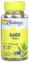 Solaray: Organic Sage Leaf 570mg 100ct vcaps