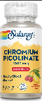 Solaray: Chromium Picolinate 1000mcg Raspberry Lemon Flav 100 Loz