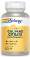 Solaray: Cal-Mag Citrate with Vitamin D 90ct