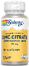 Solaray: Zinc Citrate 50mg 60ct