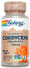 Solaray: Organically Grown Fermented Cordyceps Mushroom 60 ct Vcp