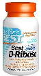 Doctors Best: Best D-Ribose featuring BioEnergy Ribose (850mg) 120VC