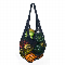 ECO-BAGS PRODUCTS: String Bags - Natural Cotton Black Tote Handle 1 bag