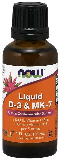 NOW: Liquid D-3 & MK-7 1 fl oz