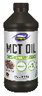 NOW: MCT OIL - Chocolate Mocha Flavor 16 fl oz