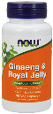 NOW: GINS & ROYAL JELLY 300  300mg 90 CAPS 1