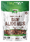 NOW: Organic Raw Almonds 12 oz
