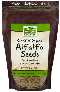 NOW: Alfalfa Seeds For Sprouting Certified Organic 12 oz