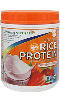 GROWING NATURALS: Rice Protein Powder Strawberry Organic 1.02 lb