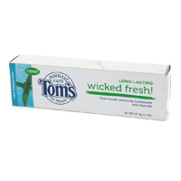 TOM'S OF MAINE: Cool Peppermint Wicked Fresh Toothpaste 5.2 oz