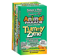 Animal Parade Tummy Zyme Chewable Tropical Fruit Flav 90 ct from Natures Plus