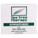 TEA TREE THERAPY INC: Tea Tree Suppository 6 pk