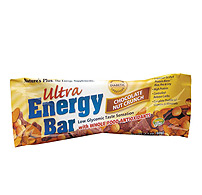 Natures Plus: Chocolate Nut Crunch Ultra Energy Bar 12 Bars