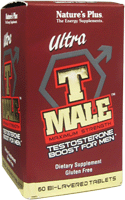 Natures Plus: Ultra T-Male Testosterone Booster For Men 60 Capsules