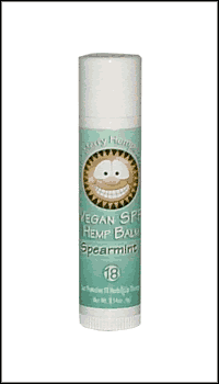 MERRY HEMPSTERS: Organic Hemp Lip Balm Spearmint .14 oz