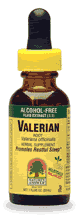 NATURE'S ANSWER: Valerian Root Alcohol Free Extract 1 fl oz