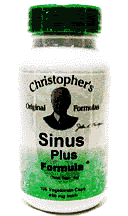 CHRISTOPHER'S ORIGINAL FORMULAS: Heal Sinus Plus 100 vegicaps