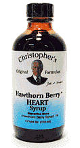 CHRISTOPHER'S ORIGINAL FORMULAS: Nourish Hawthorn Berry Heart Syrup 16 oz