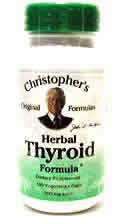 CHRISTOPHER'S ORIGINAL FORMULAS: Heal Herbal Thyroid 100 vegicaps