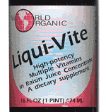 WORLD ORGANICS: Liqui-Vite Adult Multiple 16 fl oz