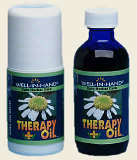 WELL IN HAND: Therapy Oil™ Cobalt (glass bottle) 2 fl oz