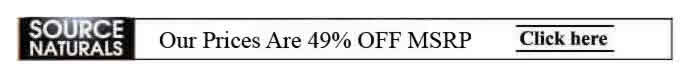 Source naturals Discount starting at 46% OFF.